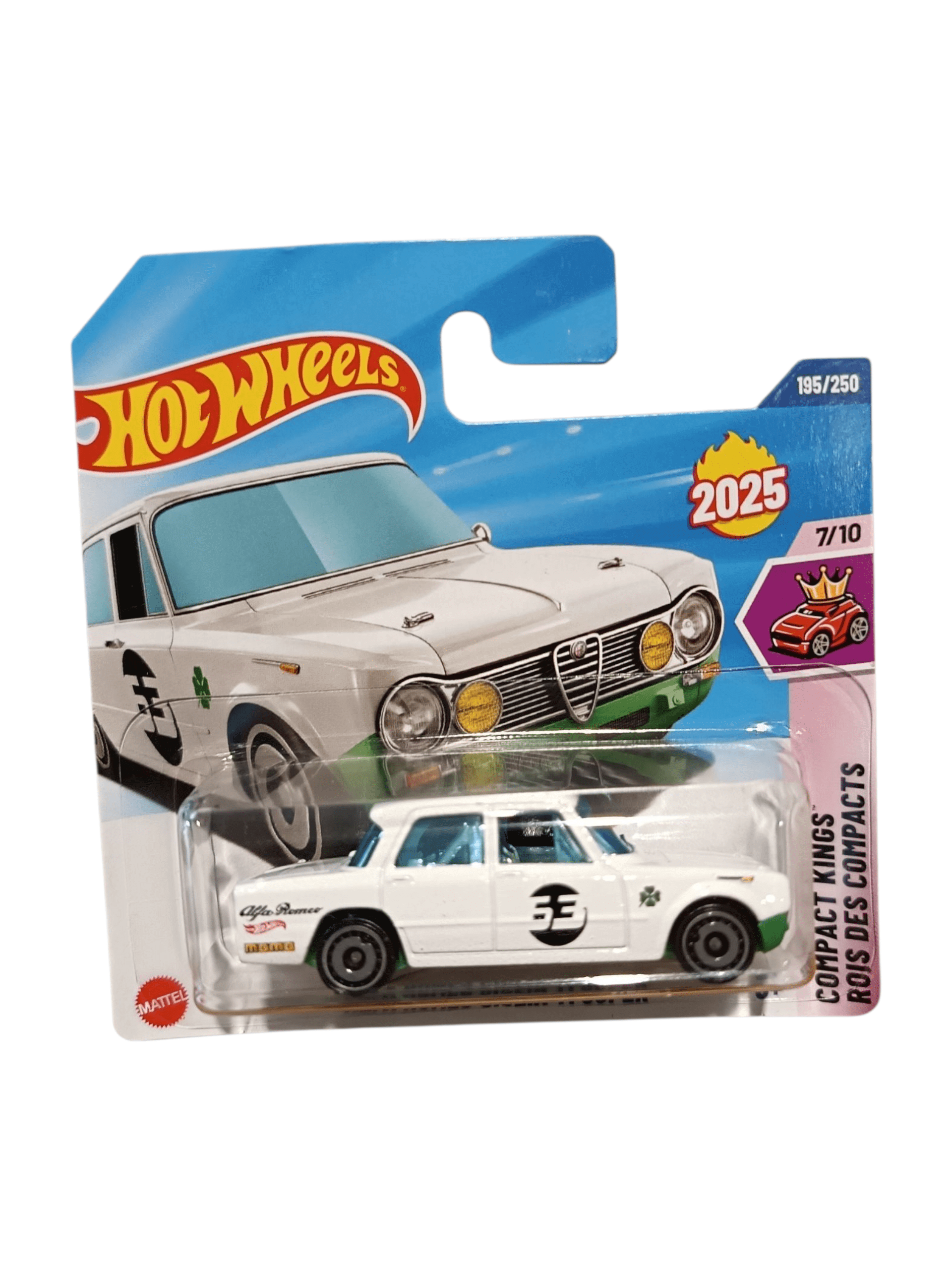 Hot Wheels Car Single Pack - Compact Kings Alfa Romeo Giulia TI Super Hot Wheels