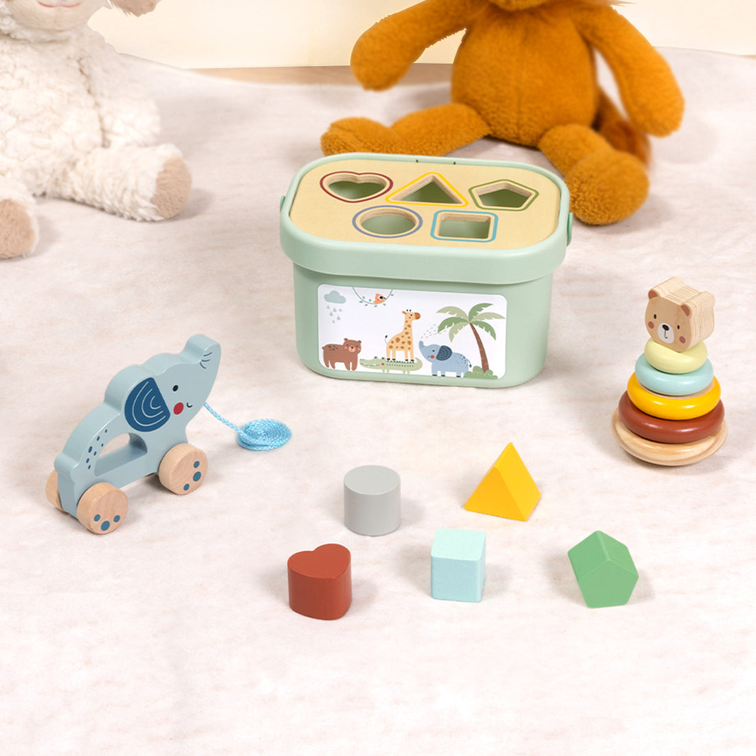 Tooky Toy Toddler 3 in 1 Sorting Box *Reduced