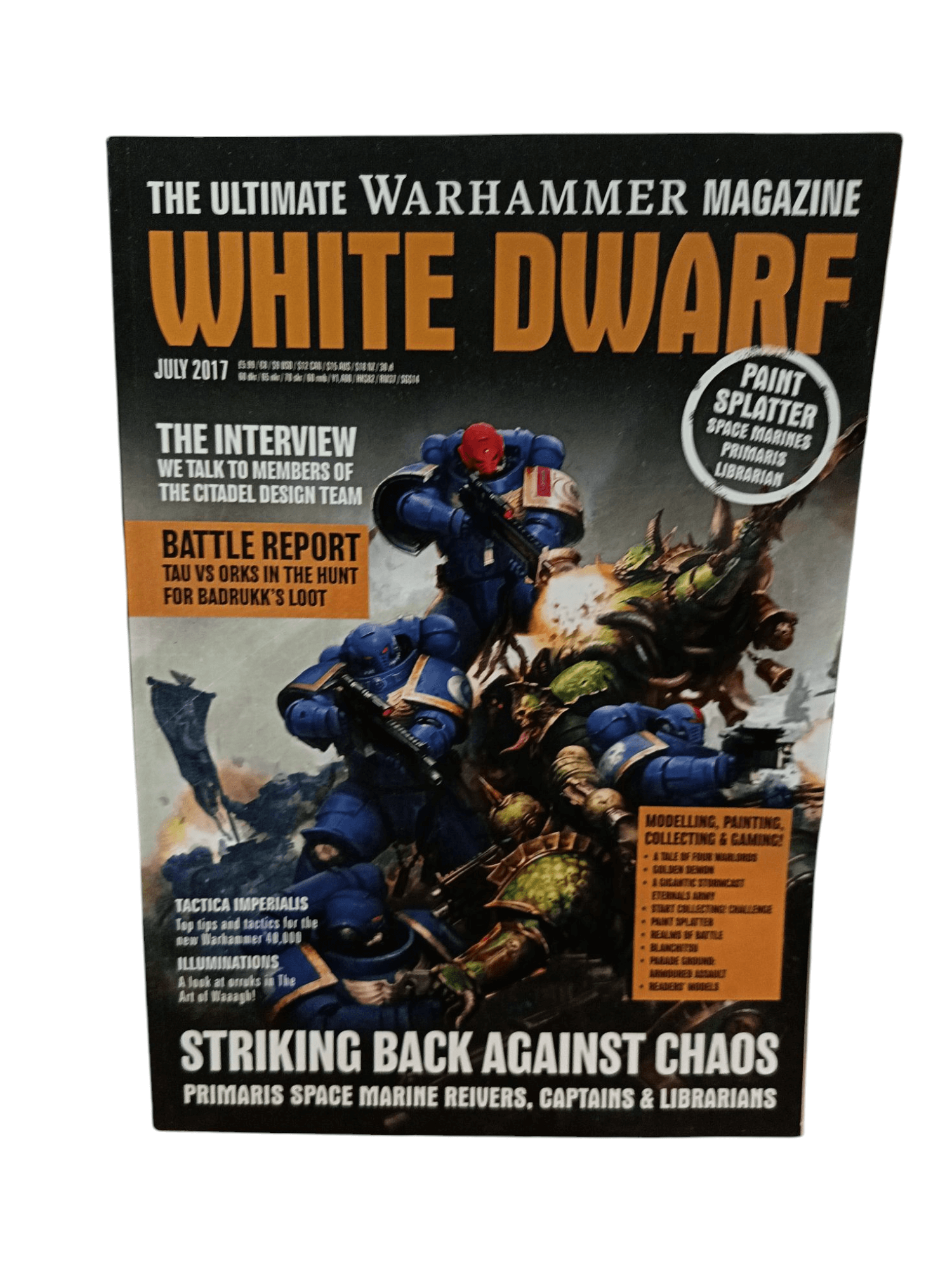 Warhammer White Dwarf Magazine July 2017 Warhammer
