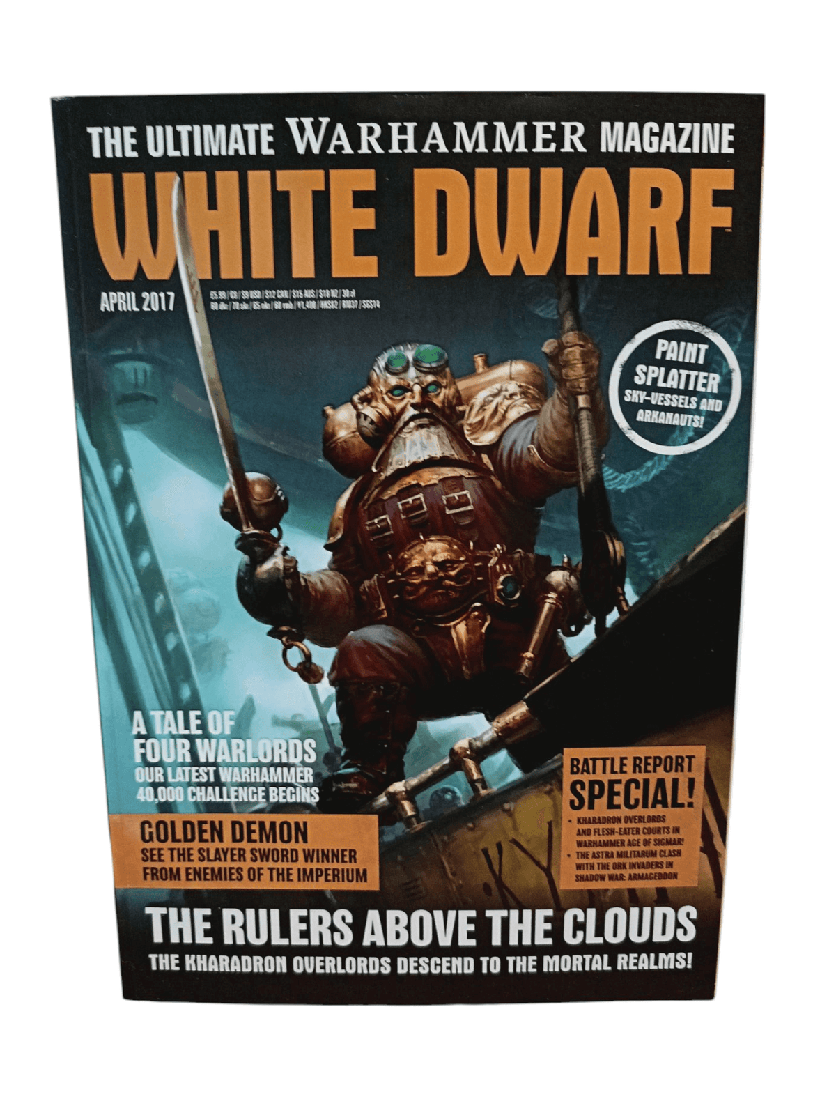 Warhammer White Dwarf Magazine April 2017 Warhammer