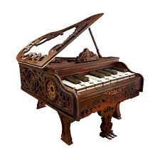 Joincon Chord & Movement DIY 3D Wooden Miniature Musical Piano Joincon