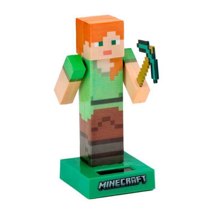 Minecraft Alex Motion Solar Pal Puckator