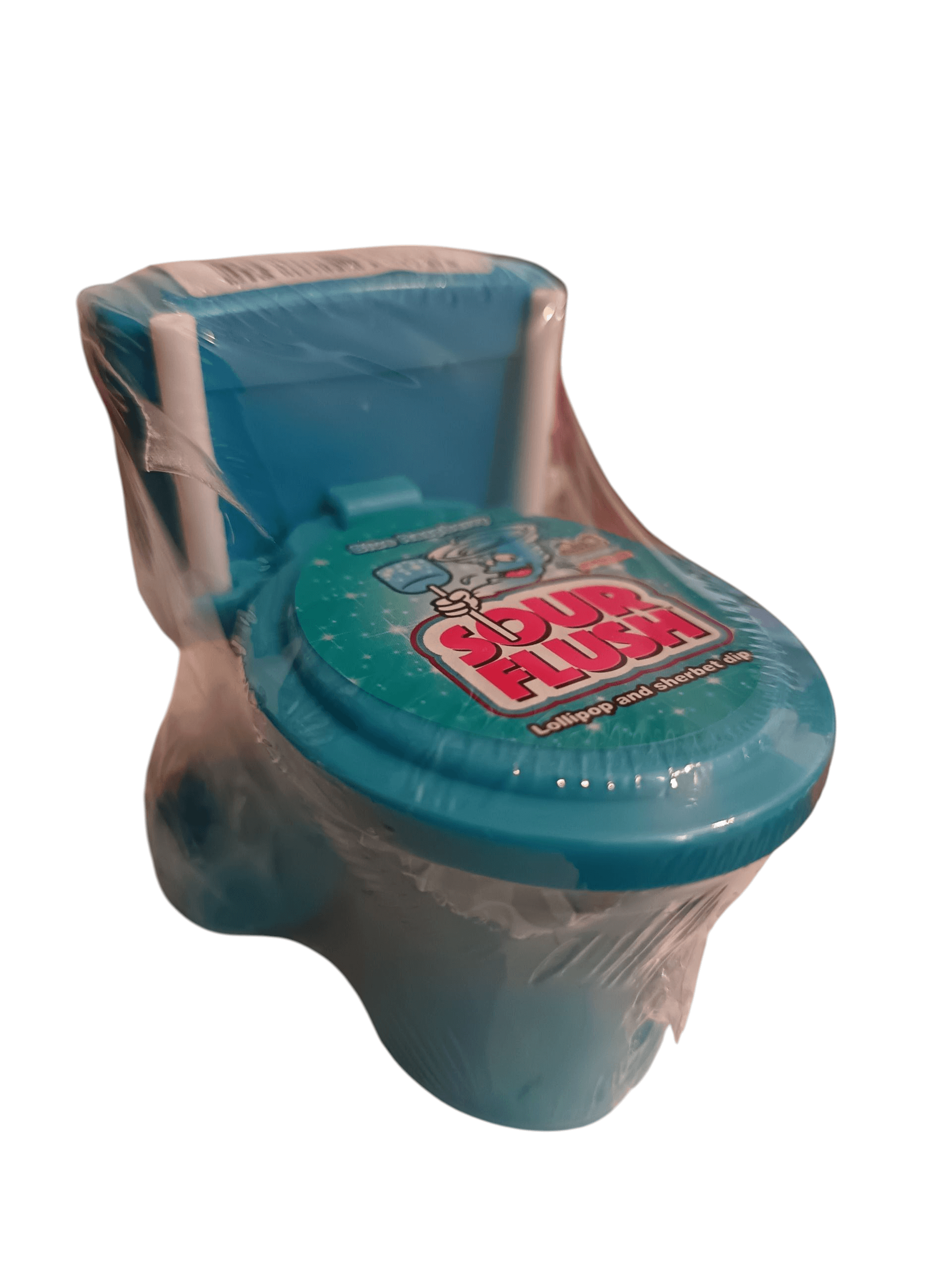 Sour Flush - Lollipop and Sherbet Dip - Blue Raspberry Kidsmania