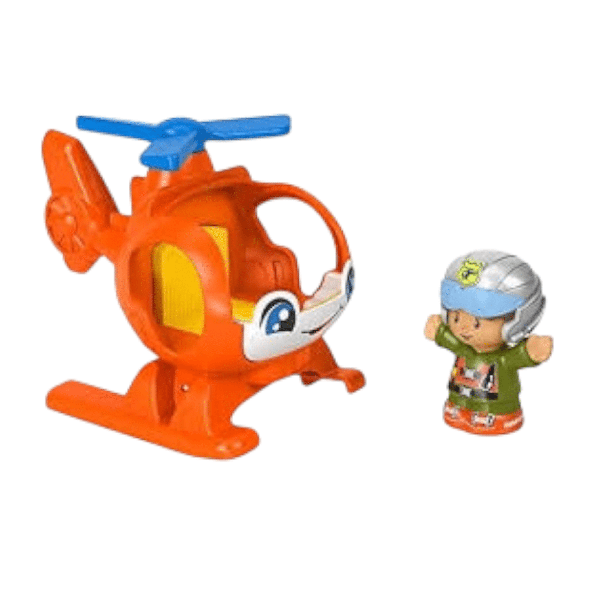 Fisher-Price Little People Helicopter Vehicle and Figure Fisher-Price