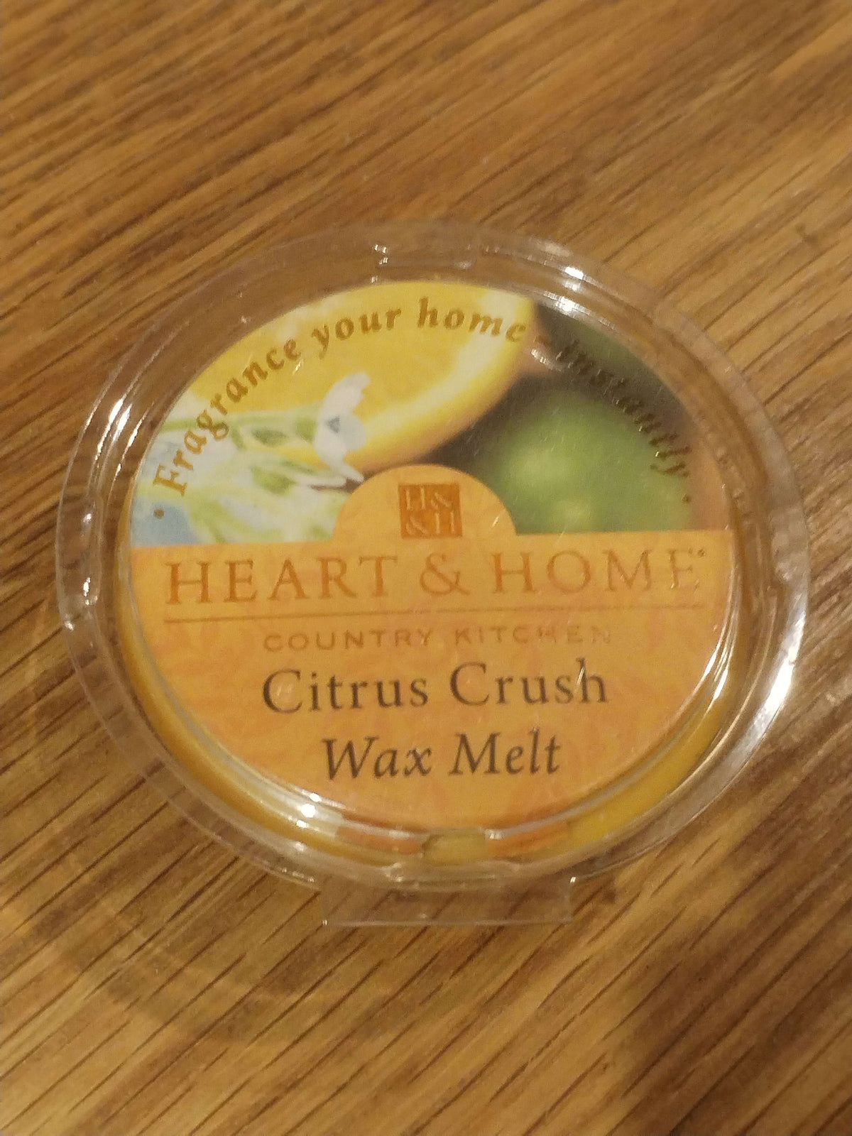 Heart and Home - Citrus Crush Wax Melt Single Heart & Home