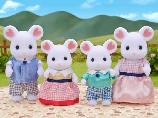 Sylvanian Families - Marshmallow Mouse Family The Imagination Shop
