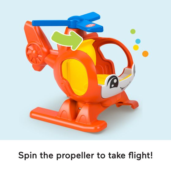 Fisher-Price Little People Helicopter Vehicle and Figure Fisher-Price