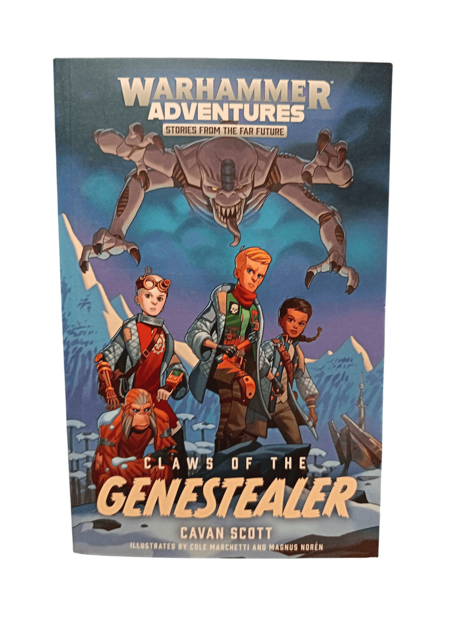 Warhammer Adventures - Claws Of The Genestealer Book Warhammer