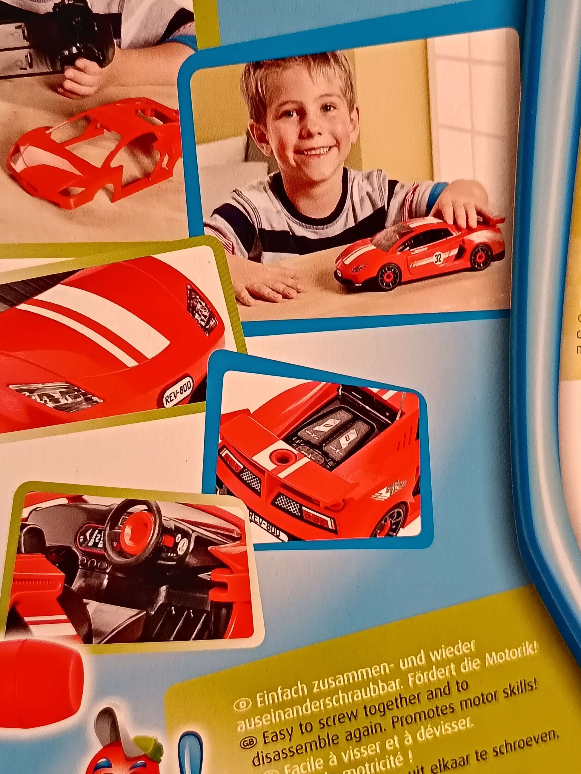 Revell Level 1 Junior Kit - Red Racing Sports Car D.I.Y Playset Revell