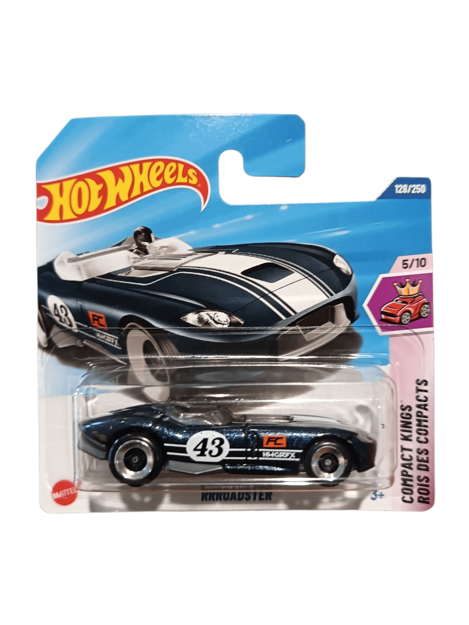 Hot Wheels Car Single Pack - Compact Kings RRRoadster Hot Wheels