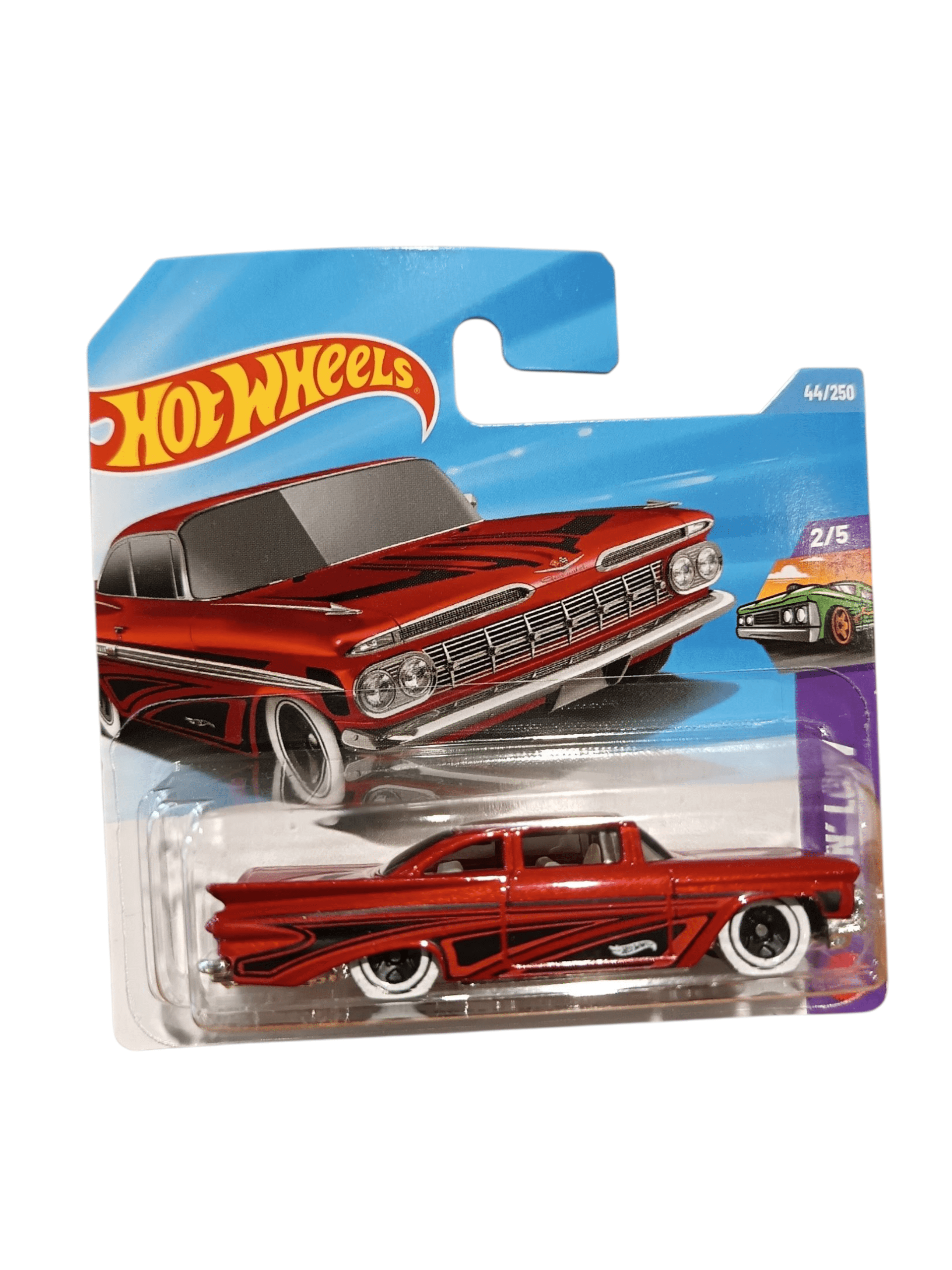 Hot Wheels Single Car Pack - Layin' Low '59 Chevy Impala Hot Wheels