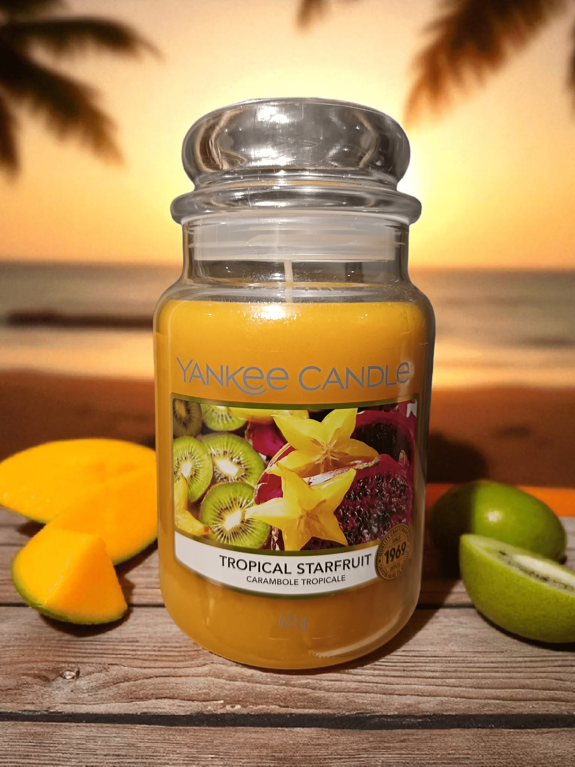 Yankee Candle Tropical Starfruit Large Jar Scented Candle Yankee Candle