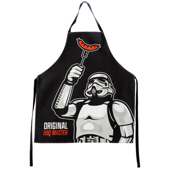 The Original Storm Trooper Hot Dog Master BBQ Apron Puckator
