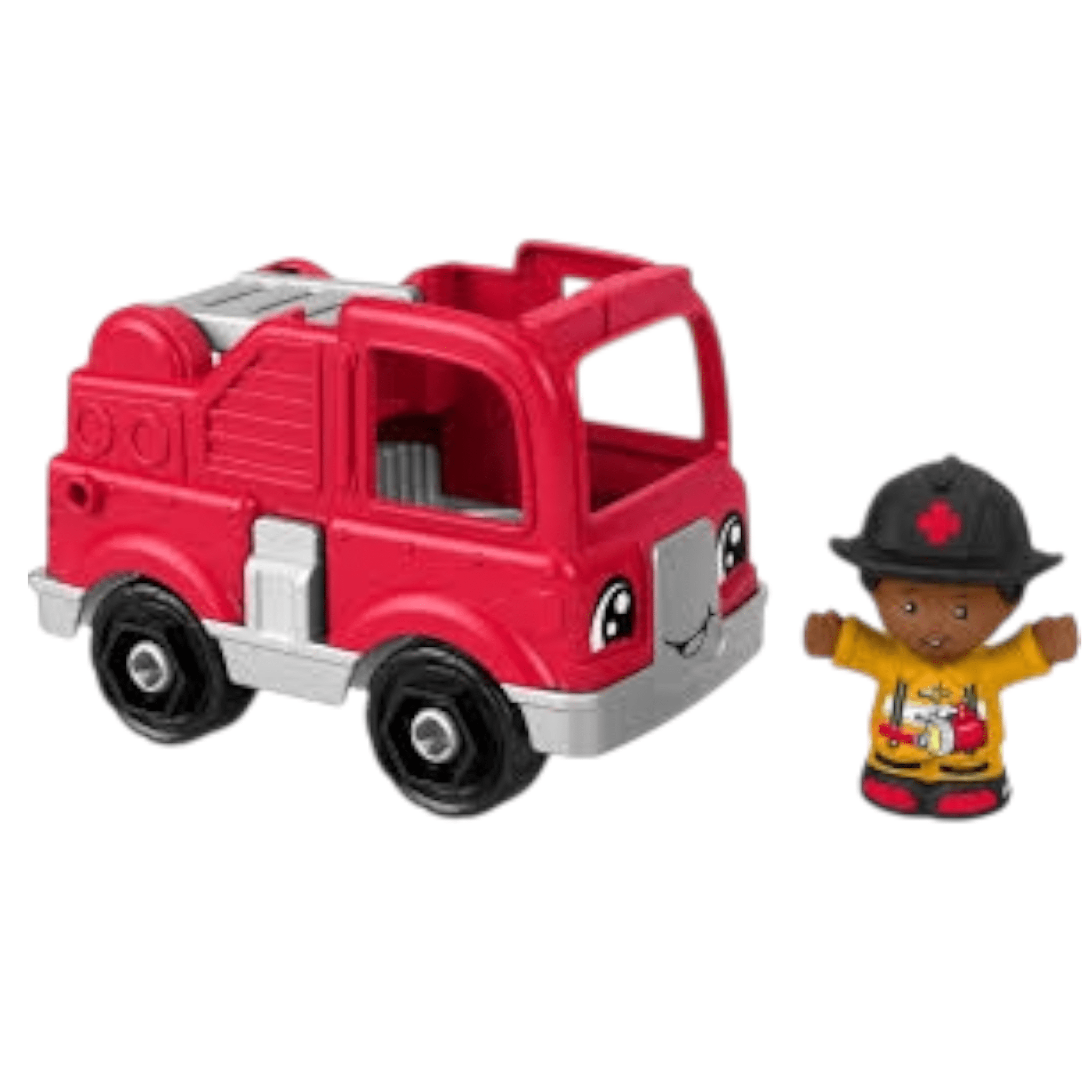 Fisher-Price Little People Fire Engine Vehicle and Figure Fisher-Price