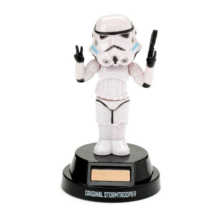 The Original Storm Trooper Peace Motion Solar Pal Puckator