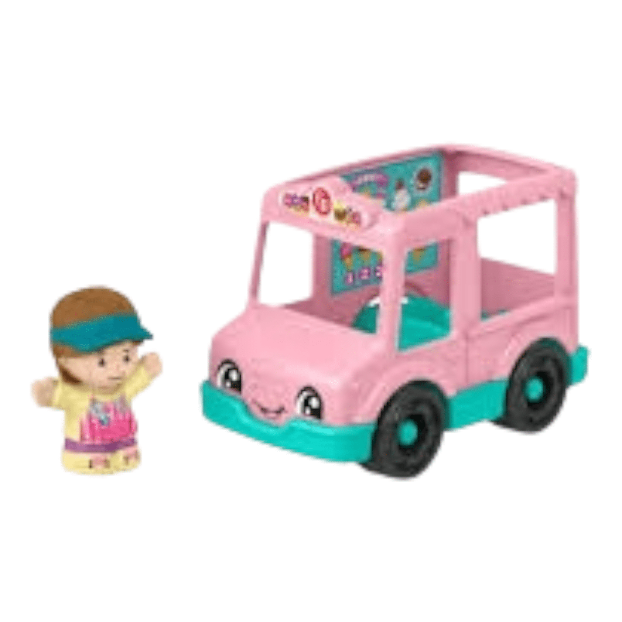 Fisher-Price Little People Ice Cream Van Vehicle and Figure Fisher-Price
