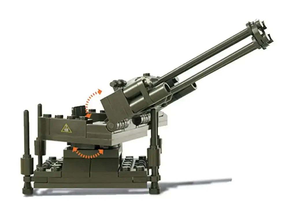 Sluban Army Heavy Transporter Building Brick Set Sluban