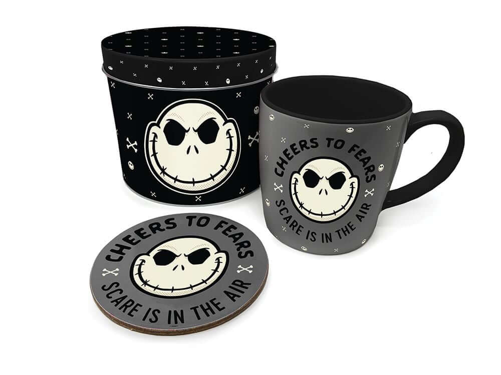 Nightmare Before Christmas - Cheers To Fears Mug & Tin Set Pyramid International