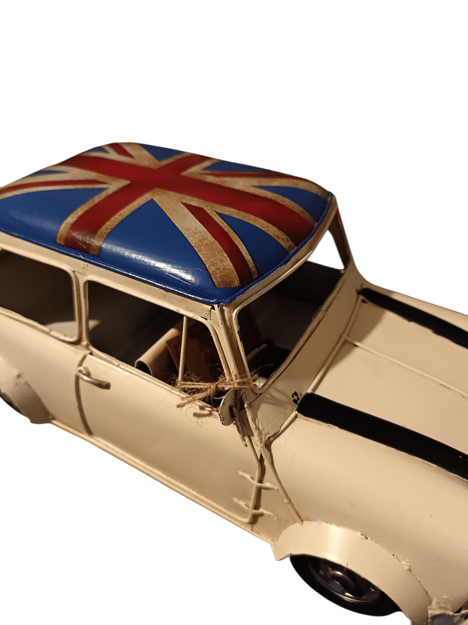 Classic Mini Style Ornamental Decorative Rally Car Joe Davies