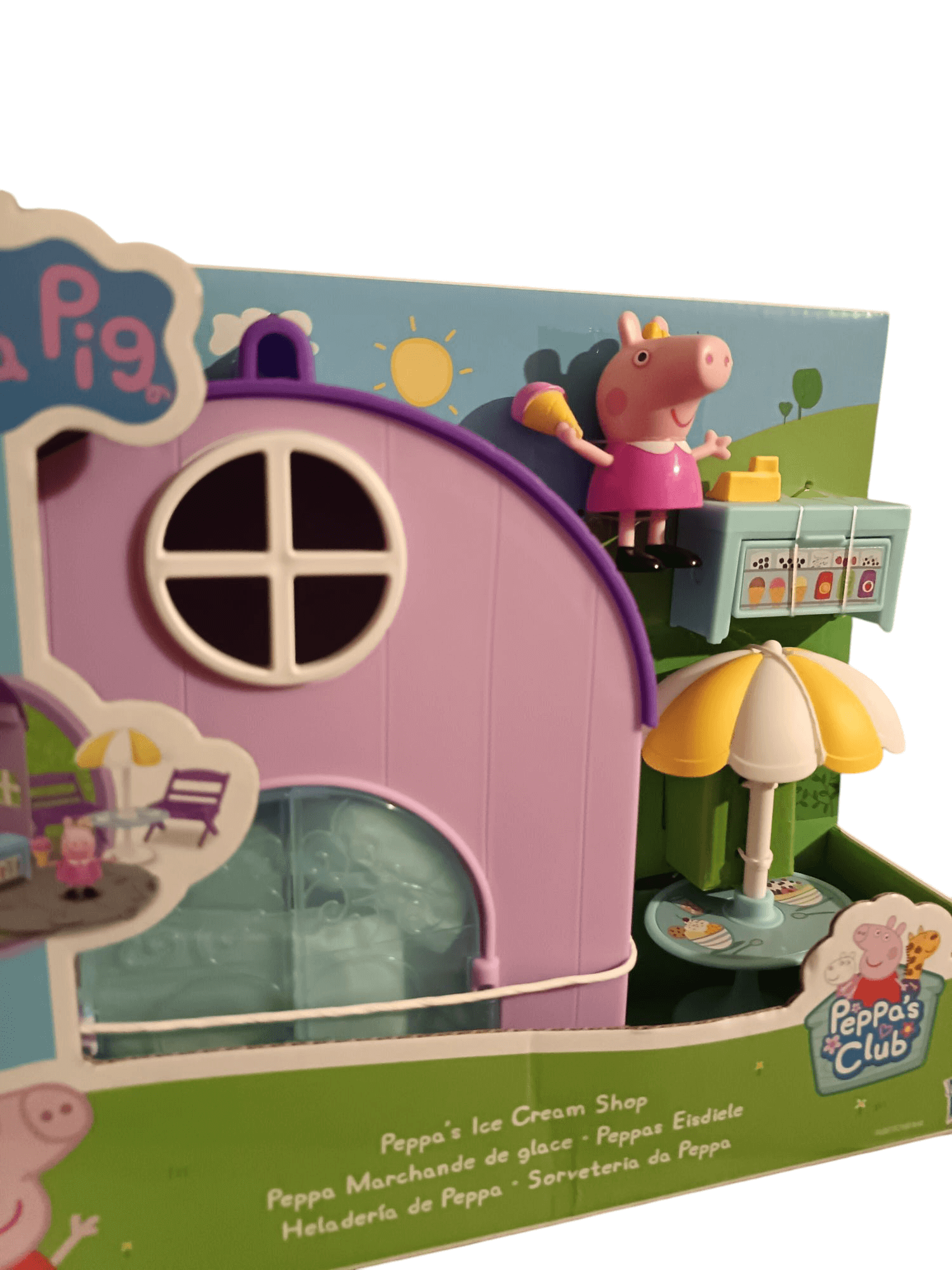 Peppa Pig Peppas Adventures Peppa's Ice Cream Shop playset Hasbro