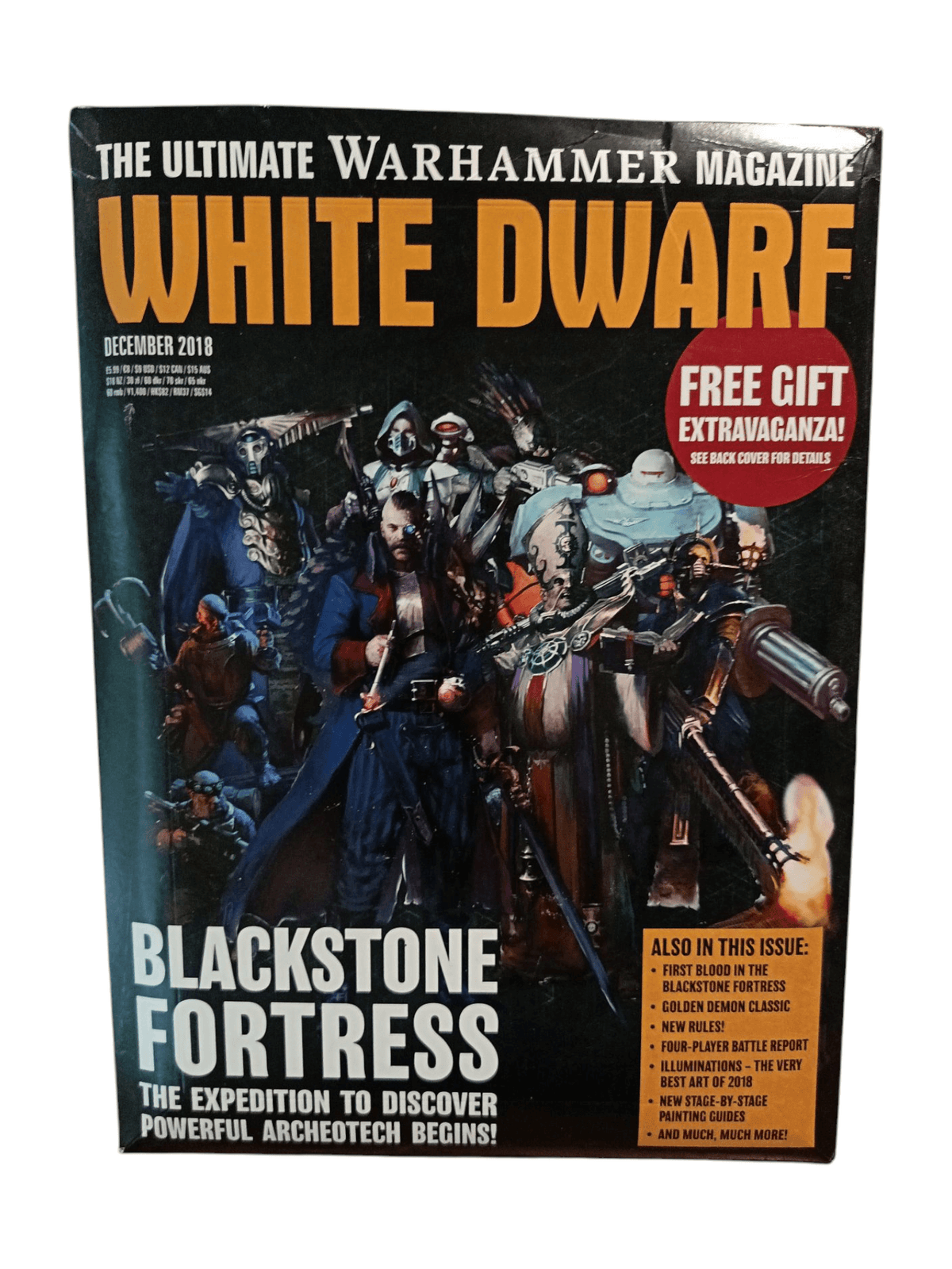 Warhammer White Dwarf Magazine December 2018 Warhammer
