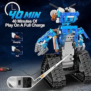 Ikuper Power Brick - No Thunder The Robot Building Brick Set Ikuper