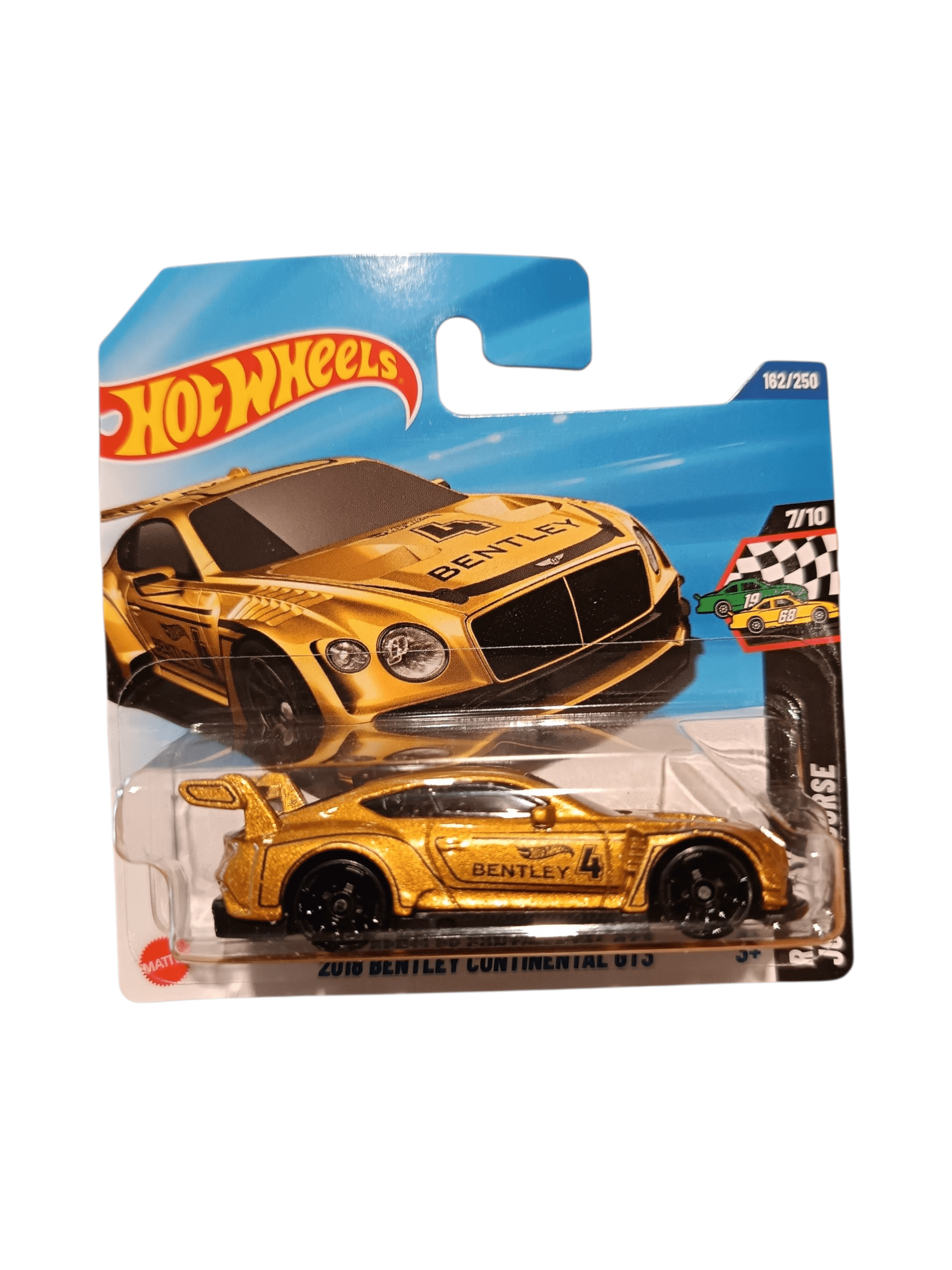 Hot Wheels Single Car Pack - Race Day 2018 Bentley Continental GT3 Hot Wheels