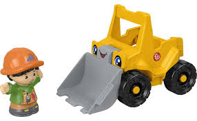Fisher-Price Little People Construction Vehicle and Figure Fisher-Price