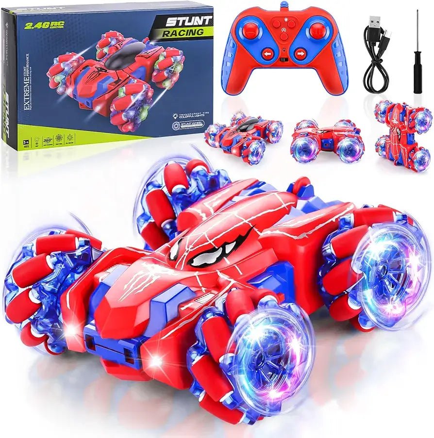 Stunt Racing 2.4g RC Control Stunt Wheel Car The Imagination Shop
