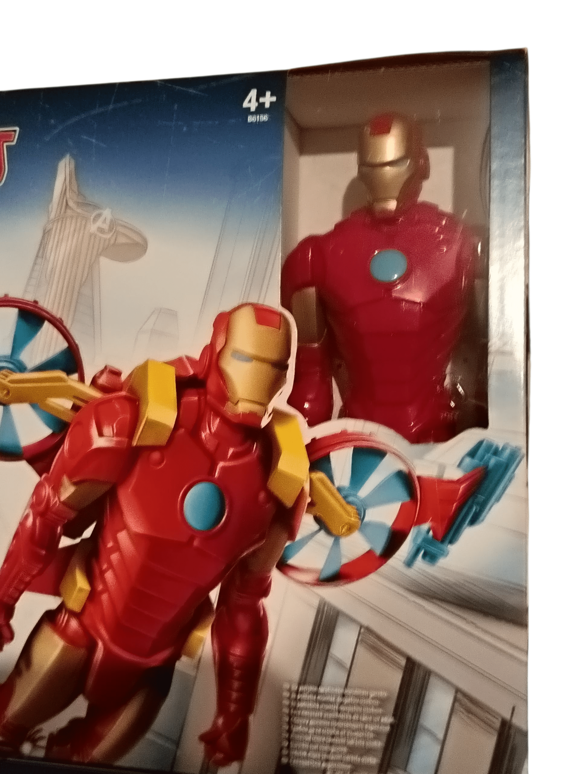 Marvel Iron-Man Hover Pack playset With Figure Hasbro
