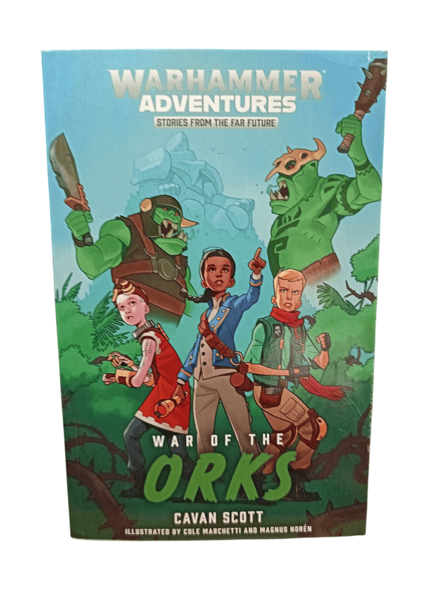 Warhammer Adventures - War Of The Orks Book Warhammer