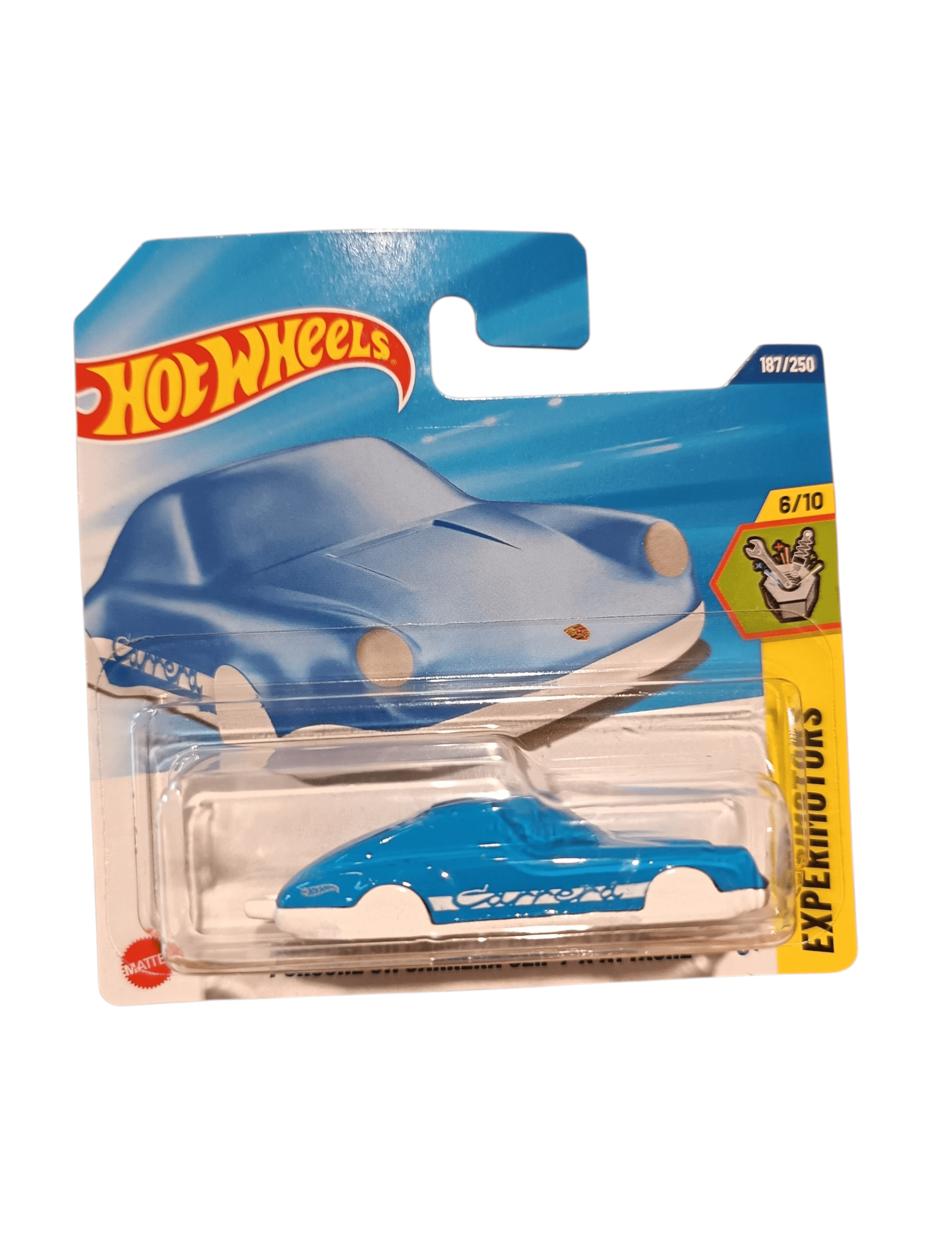 Hot Wheels Single Car Pack - Experimotors Porsche 911 Carrera Clip Hot Wheels