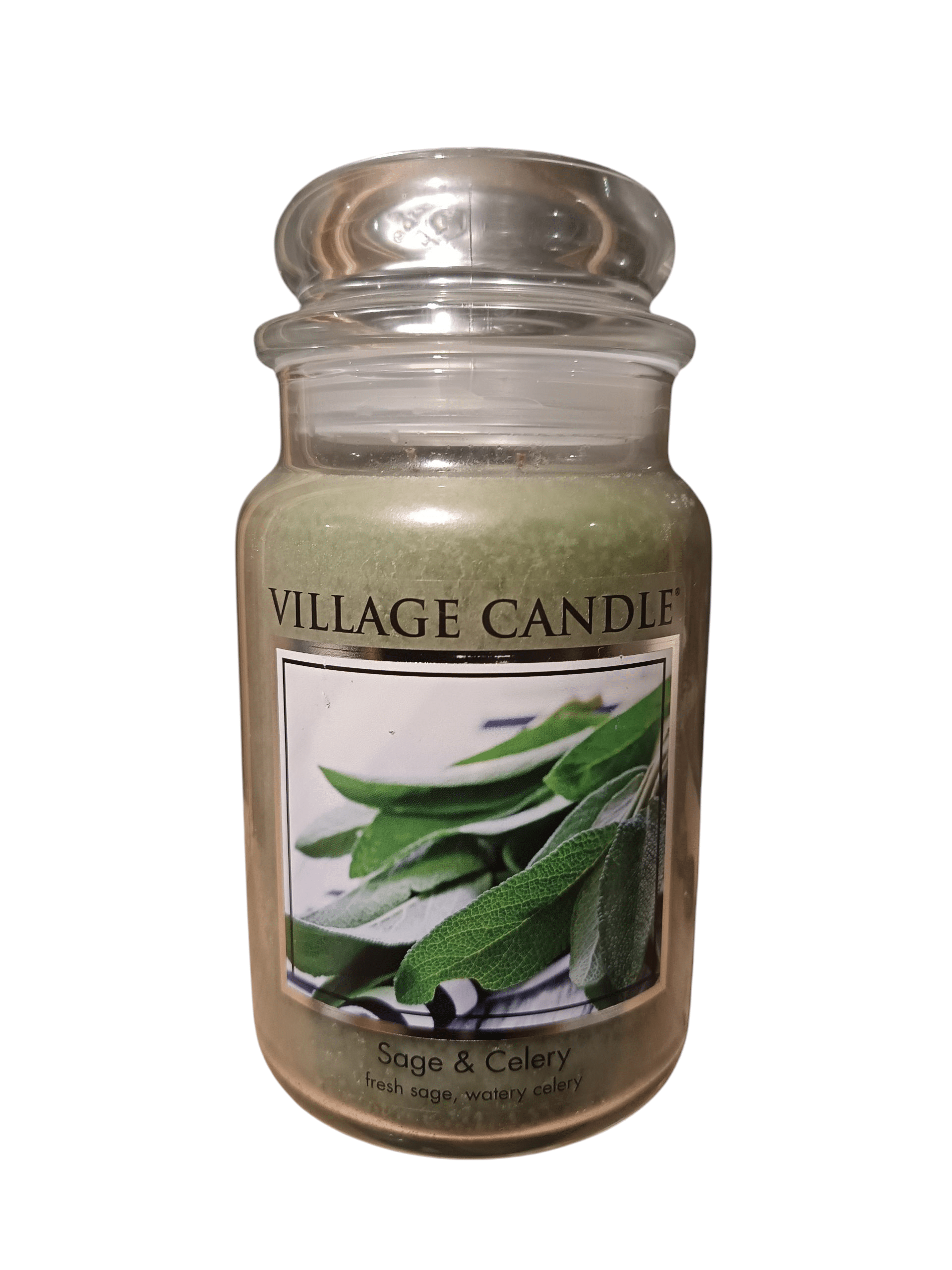 Village Candle Sage & Celery Large Jar Scented Candle Village Candle