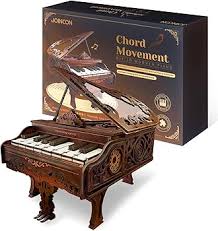 Joincon Chord & Movement DIY 3D Wooden Miniature Musical Piano Joincon