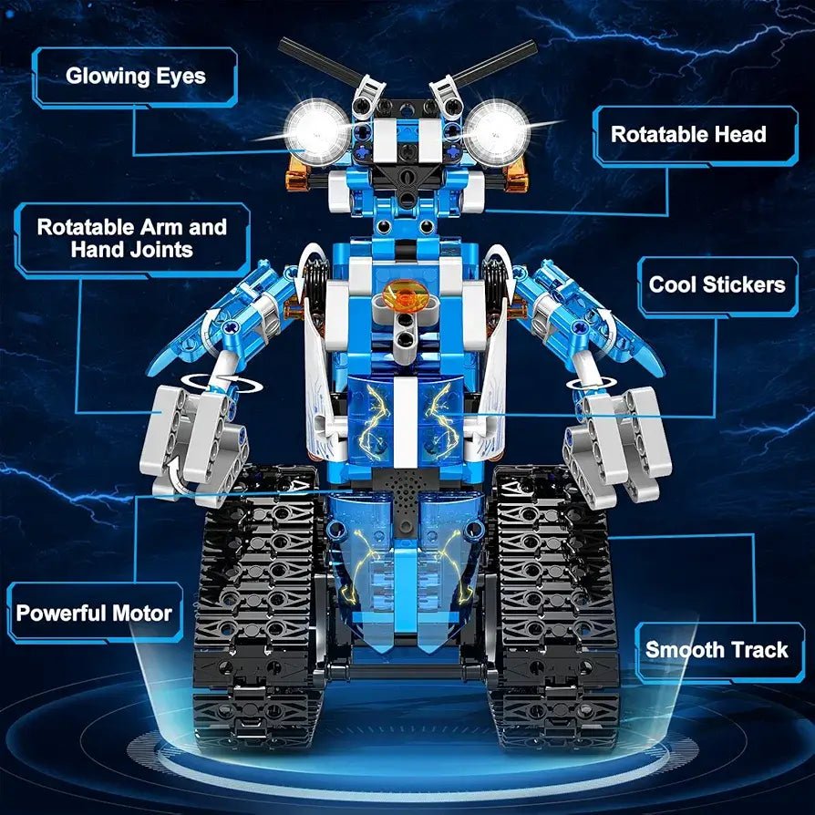 Ikuper Power Brick - No Thunder The Robot Building Brick Set Ikuper