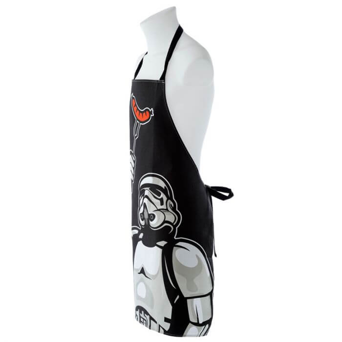 The Original Storm Trooper Hot Dog Master BBQ Apron Puckator