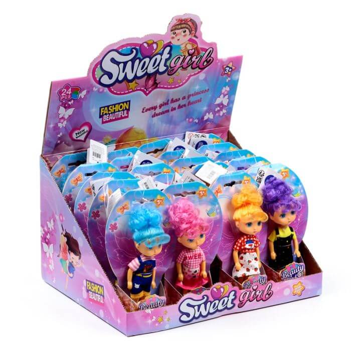 Sweet Girl Dress Up Doll Blonde Puckator