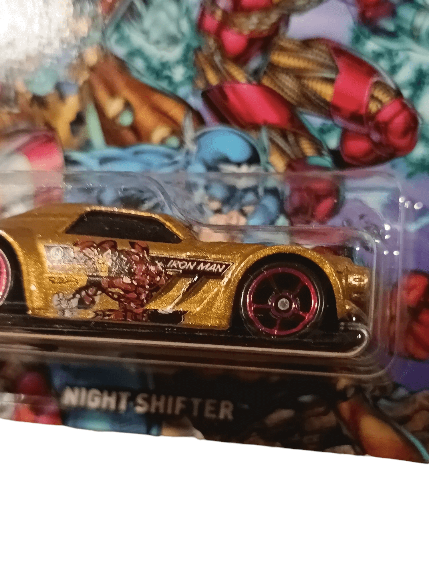Hot Wheels - Marvel The Avengers Ironman Nightshifter Hot Wheels
