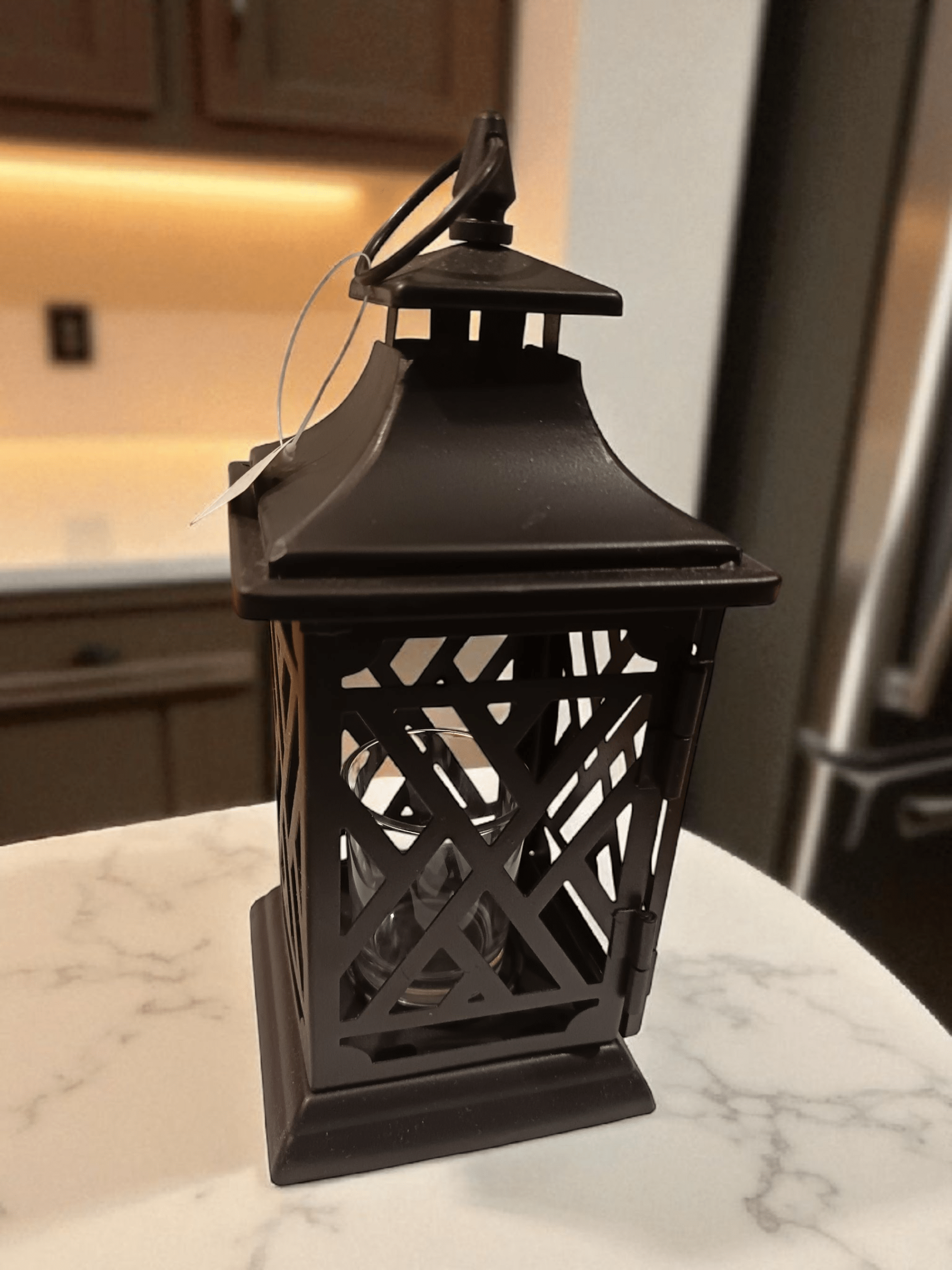 Yankee Candle - Deco Lounge Votive Lantern Black Yankee Candle