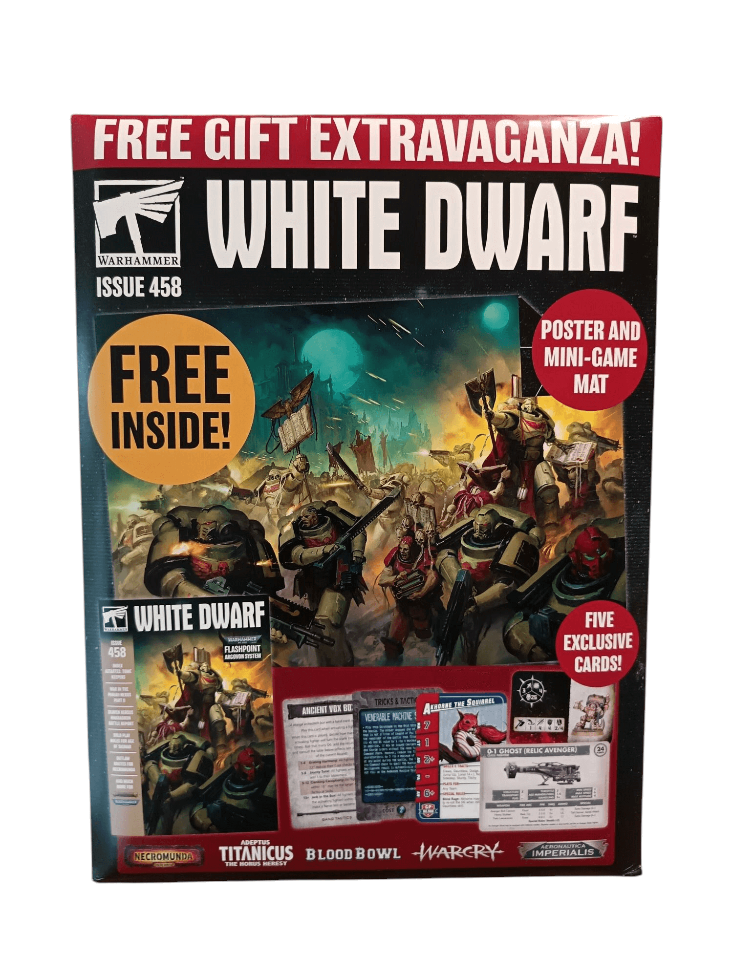 Warhammer White Dwarf Magazine Issue 458 Warhammer