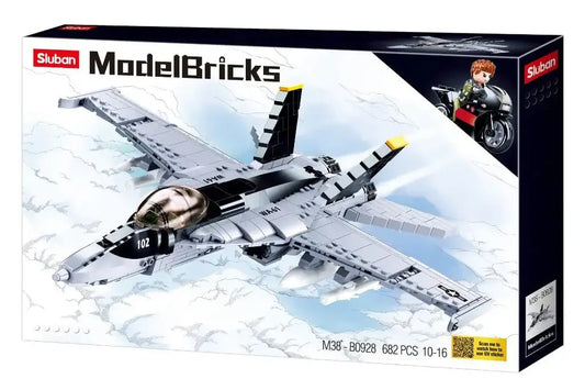 Sluban Model Bricks 18E Super Bumblebee Building Brick Set Sluban