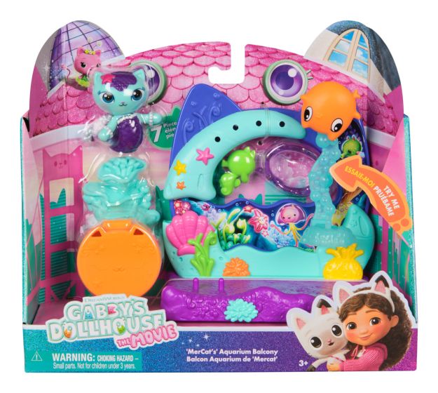 Gabby's Dollhouse Movie Balcony Pack Aquarium Spin Master Toys