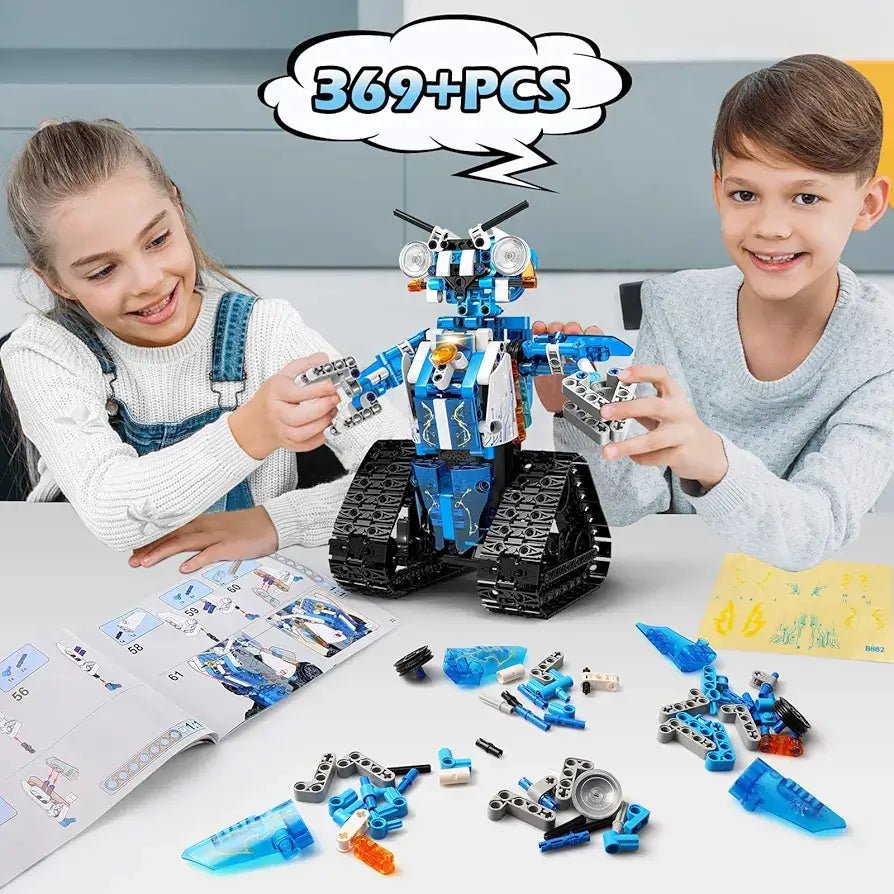 Ikuper Power Brick - No Thunder The Robot Building Brick Set Ikuper