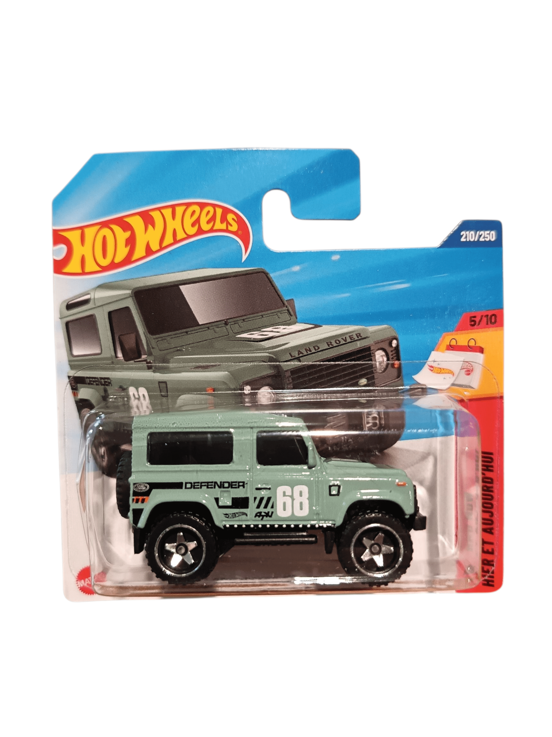 Hot Wheels Car Single Pack - Then and Now Land Rover Defender 90 Hot Wheels