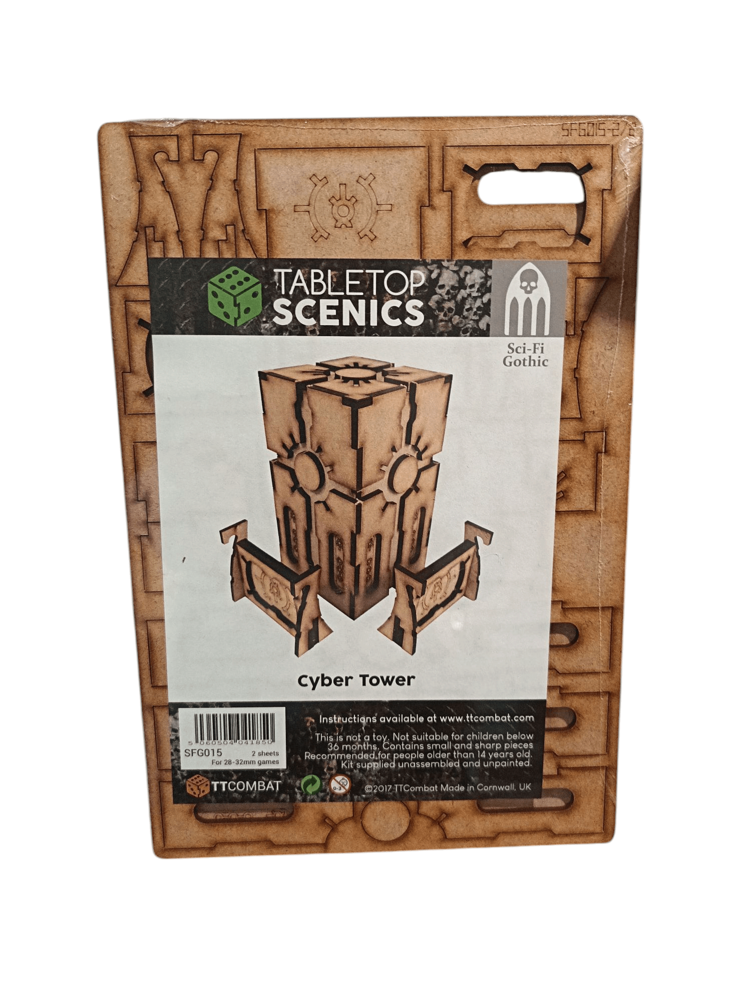 TTCombat Tabletop Scenics Sci-fi Gothic Cyber Tower TTCombat