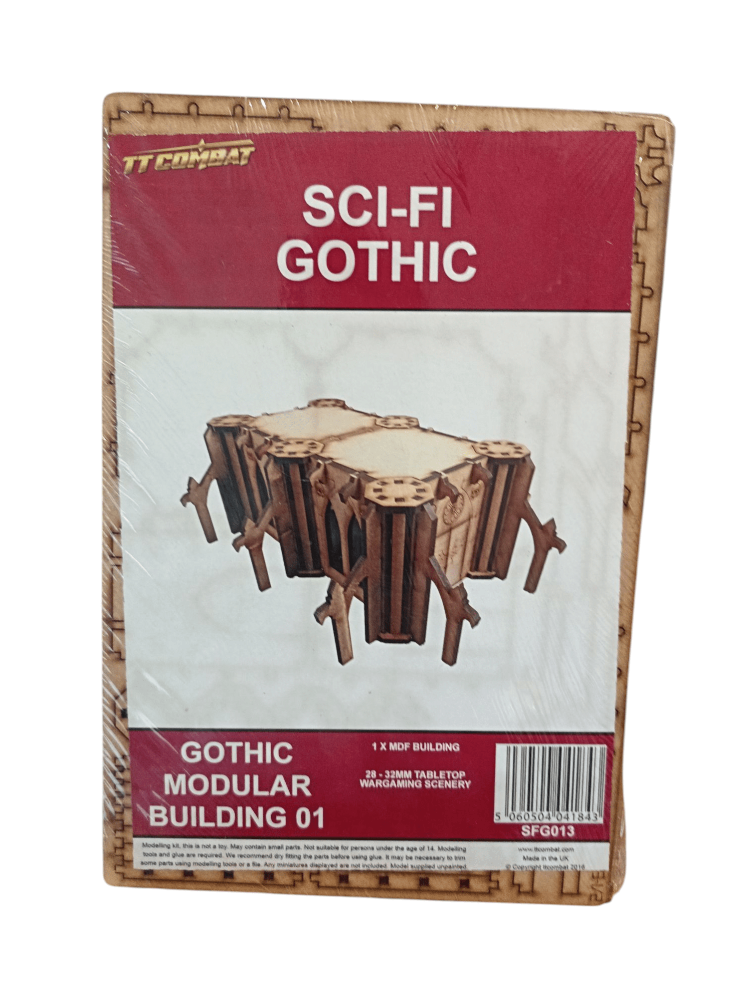 TTCombat Tabletop Scenics Sci-fi Gothic Modular Building 01 TTCombat