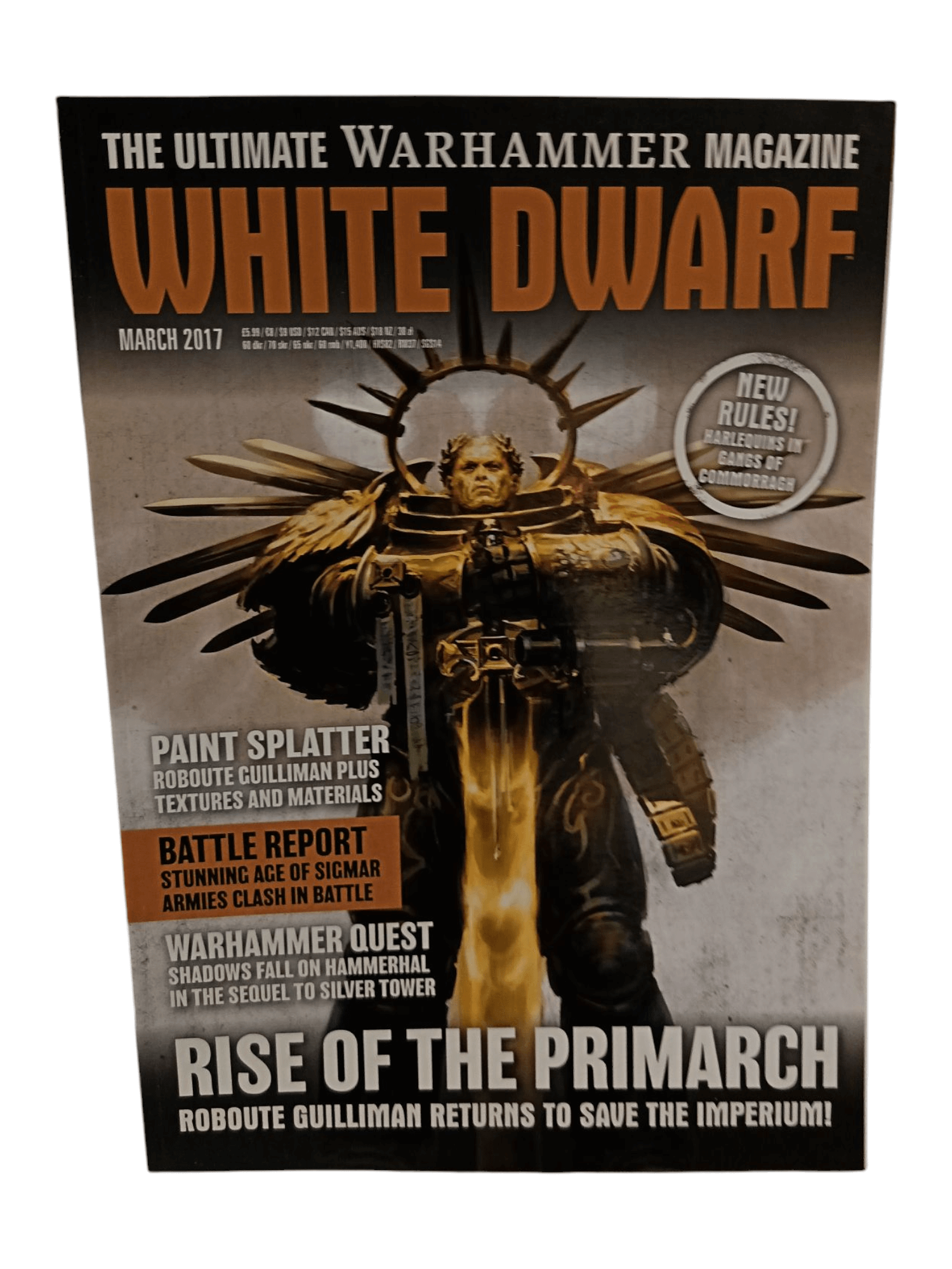 Warhammer White Dwarf Magazine March 2017 Warhammer