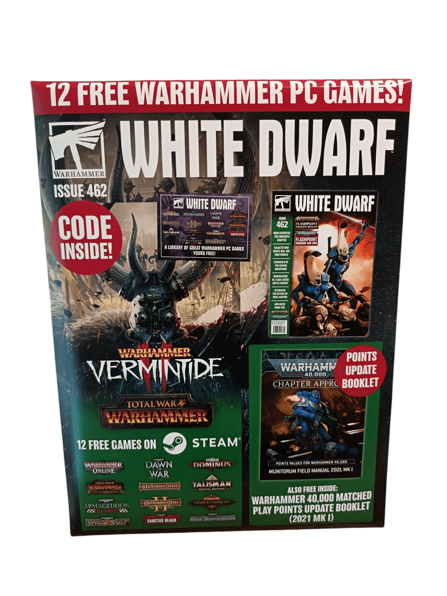 Warhammer White Dwarf Magazine Issue 462 Warhammer