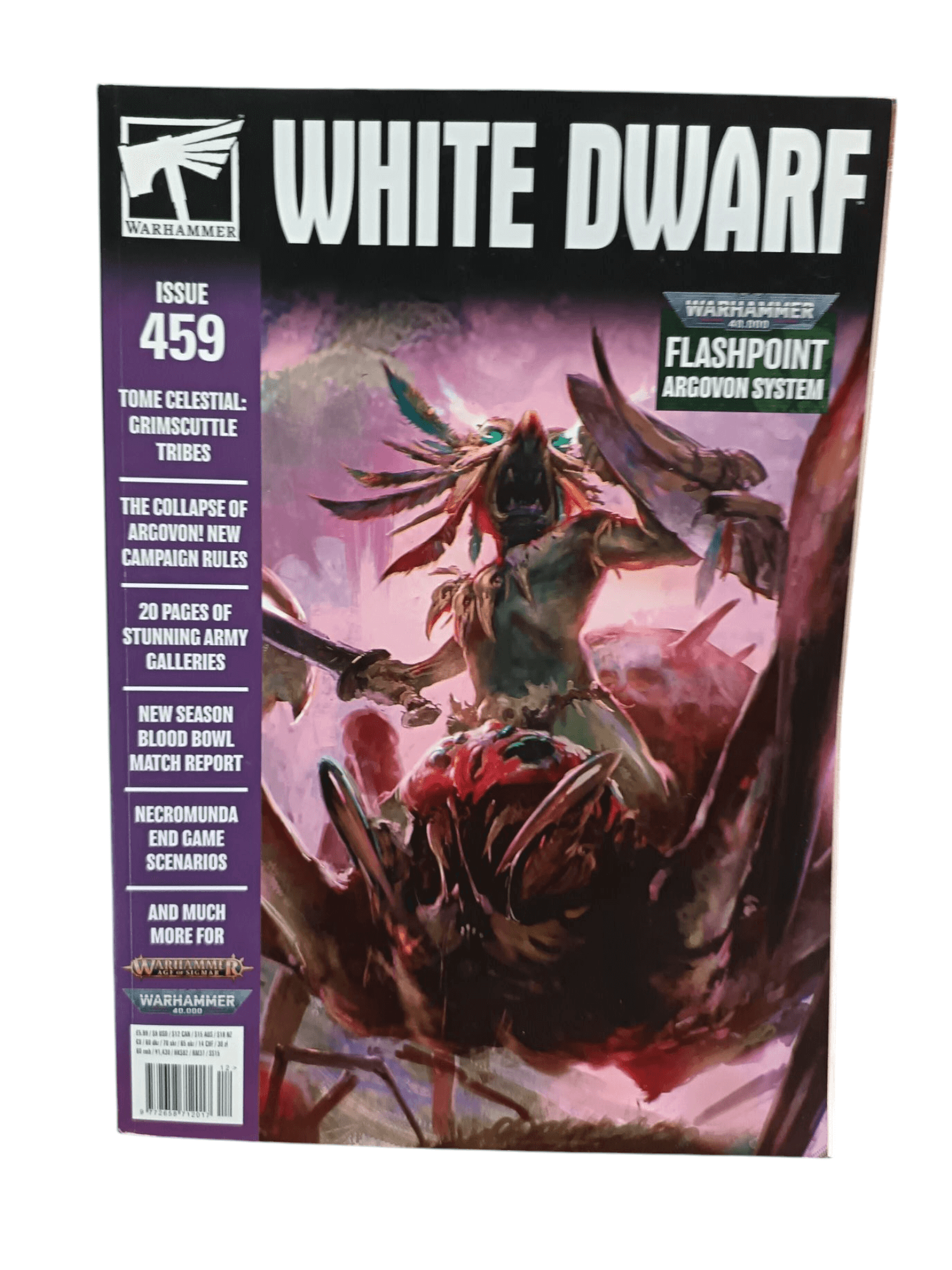 Warhammer White Dwarf Magazine Issue 459 Warhammer