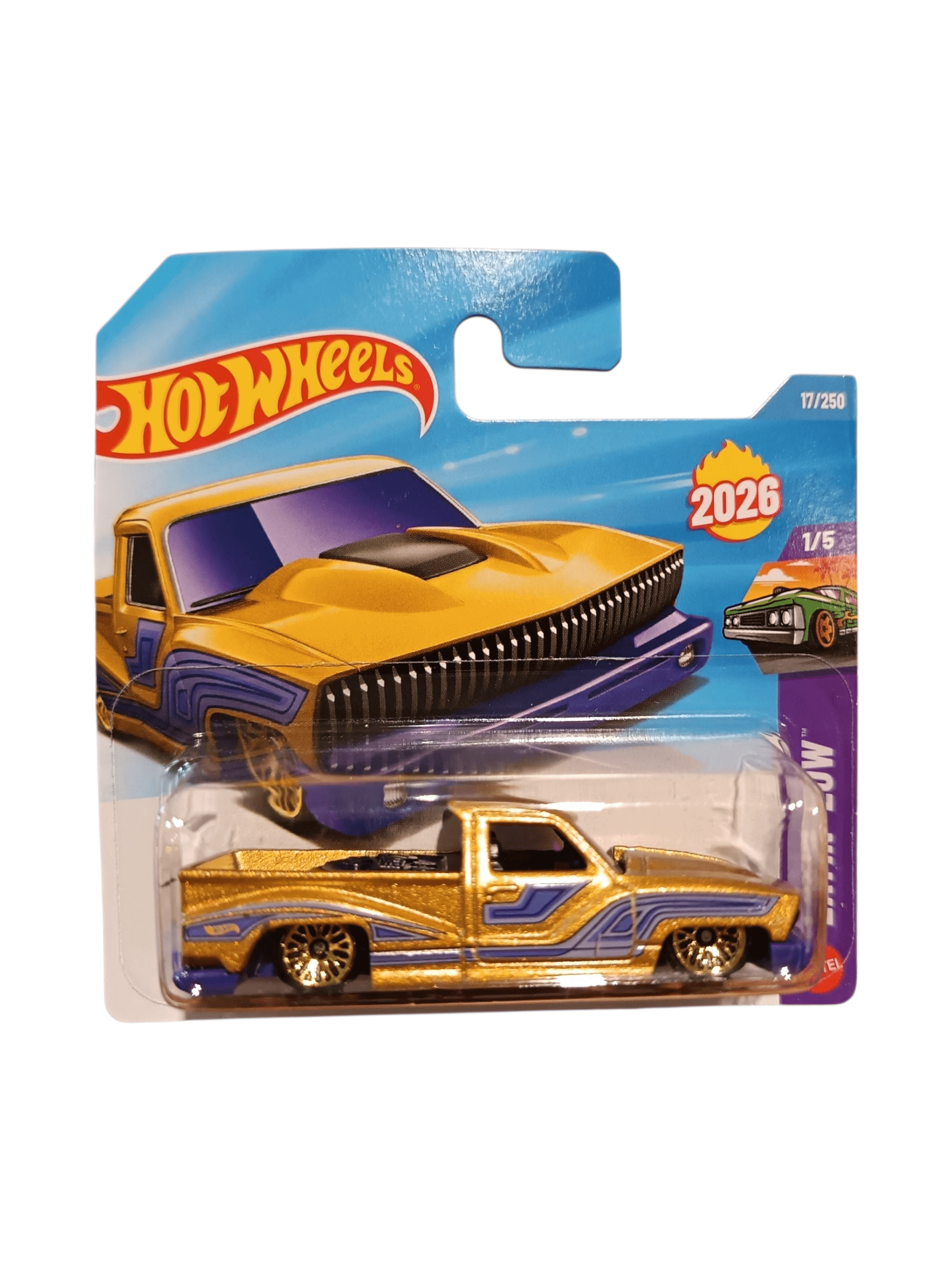Hot Wheels Single Car Pack - Layin' Low Bounce'n Bass Hot Wheels